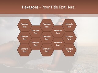 Summer Body Caucasian PowerPoint Template
