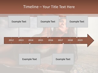 Summer Body Caucasian PowerPoint Template