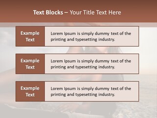 Summer Body Caucasian PowerPoint Template