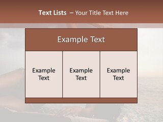 Summer Body Caucasian PowerPoint Template