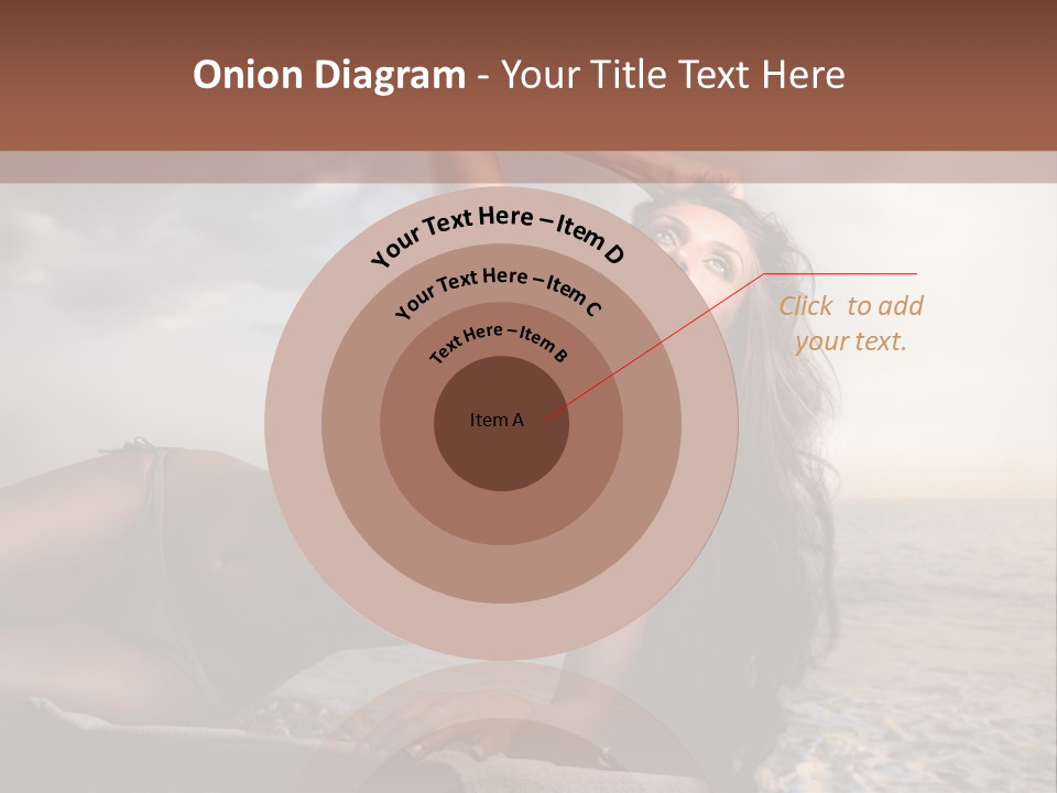 Summer Body Caucasian PowerPoint Template
