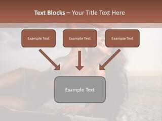 Summer Body Caucasian PowerPoint Template