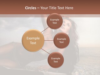 Summer Body Caucasian PowerPoint Template