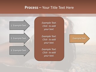 Summer Body Caucasian PowerPoint Template