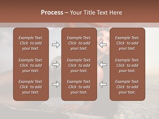 Summer Body Caucasian PowerPoint Template