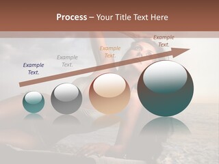 Summer Body Caucasian PowerPoint Template