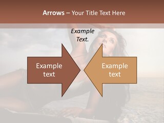 Summer Body Caucasian PowerPoint Template