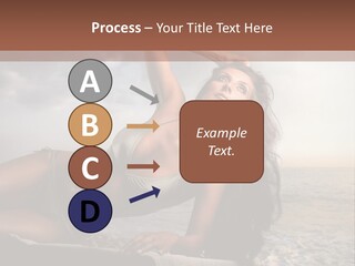 Summer Body Caucasian PowerPoint Template