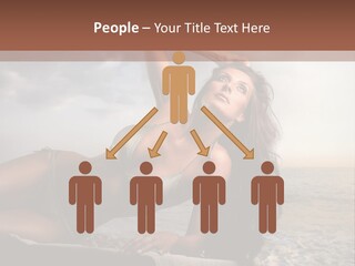 Summer Body Caucasian PowerPoint Template