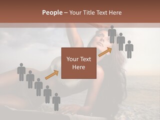 Summer Body Caucasian PowerPoint Template