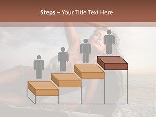 Summer Body Caucasian PowerPoint Template