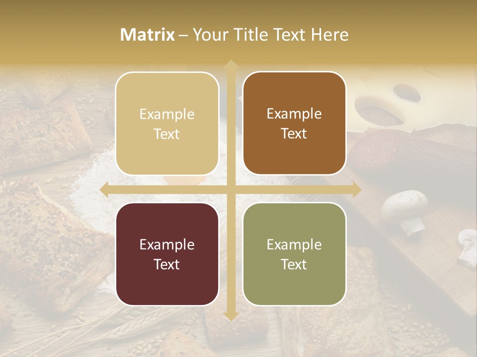 Pastry Still Life PowerPoint Template