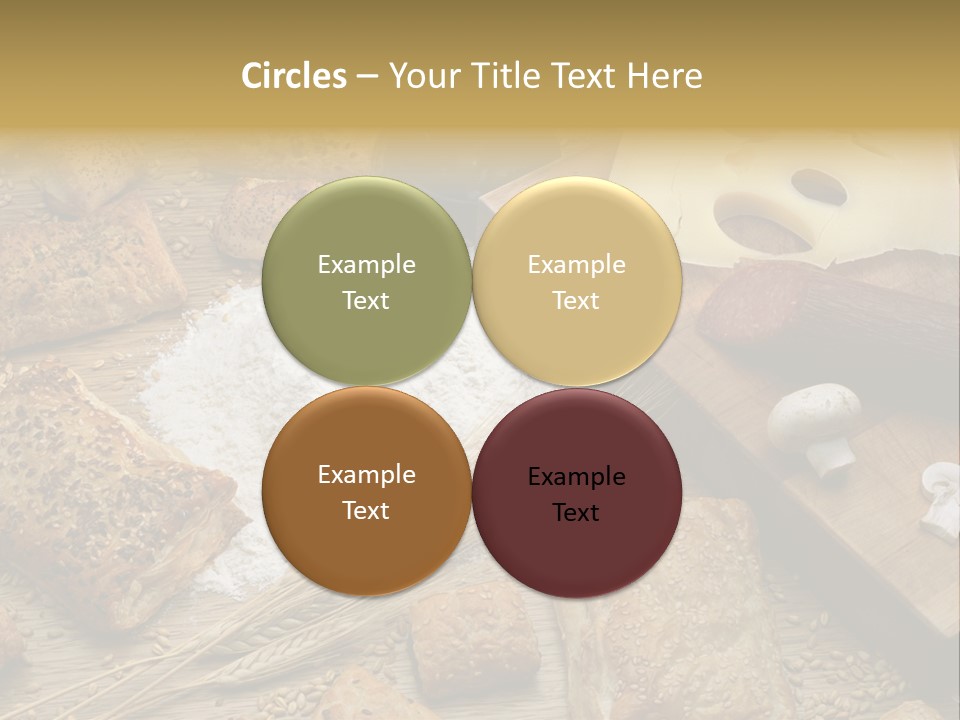 Pastry Still Life PowerPoint Template