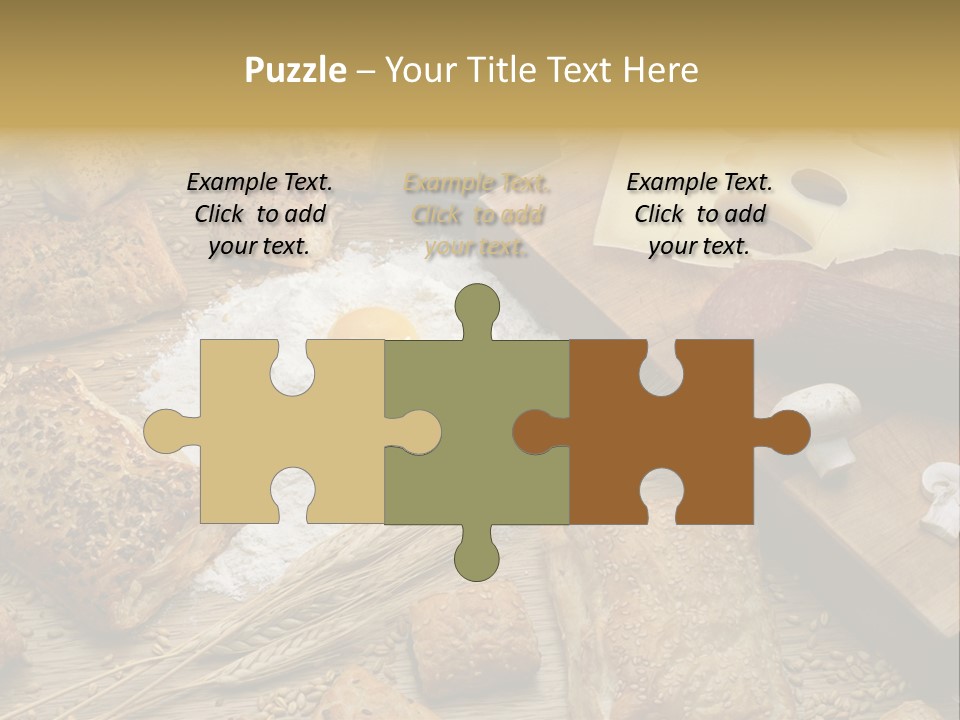 Pastry Still Life PowerPoint Template