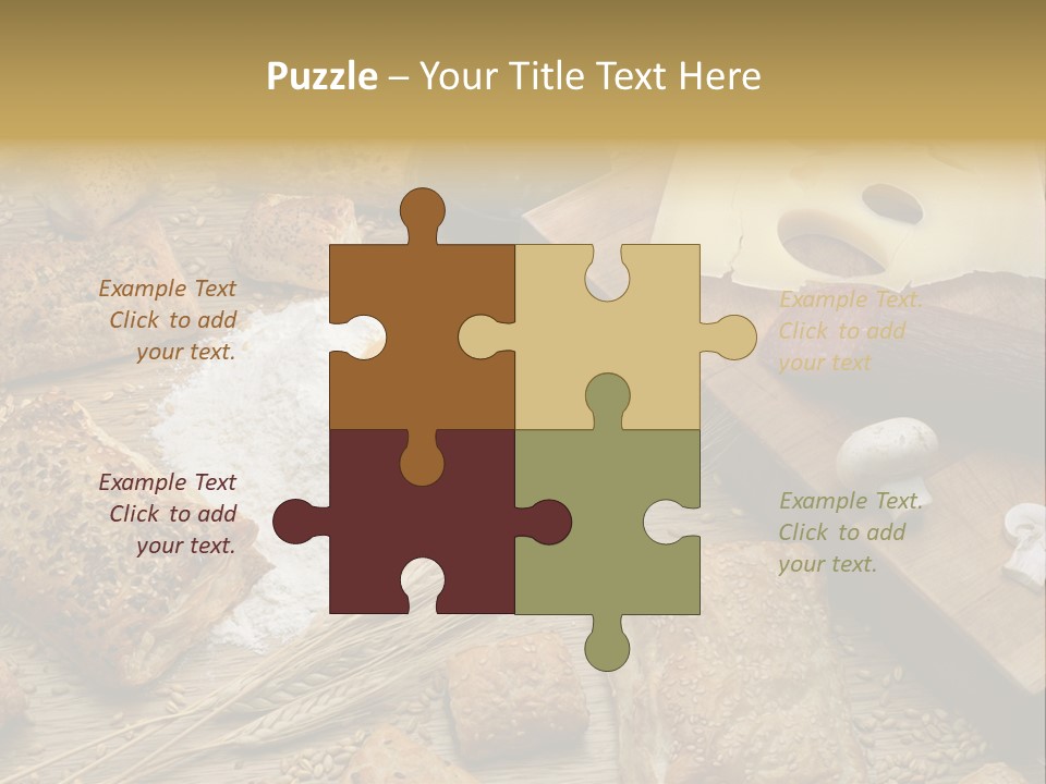 Pastry Still Life PowerPoint Template