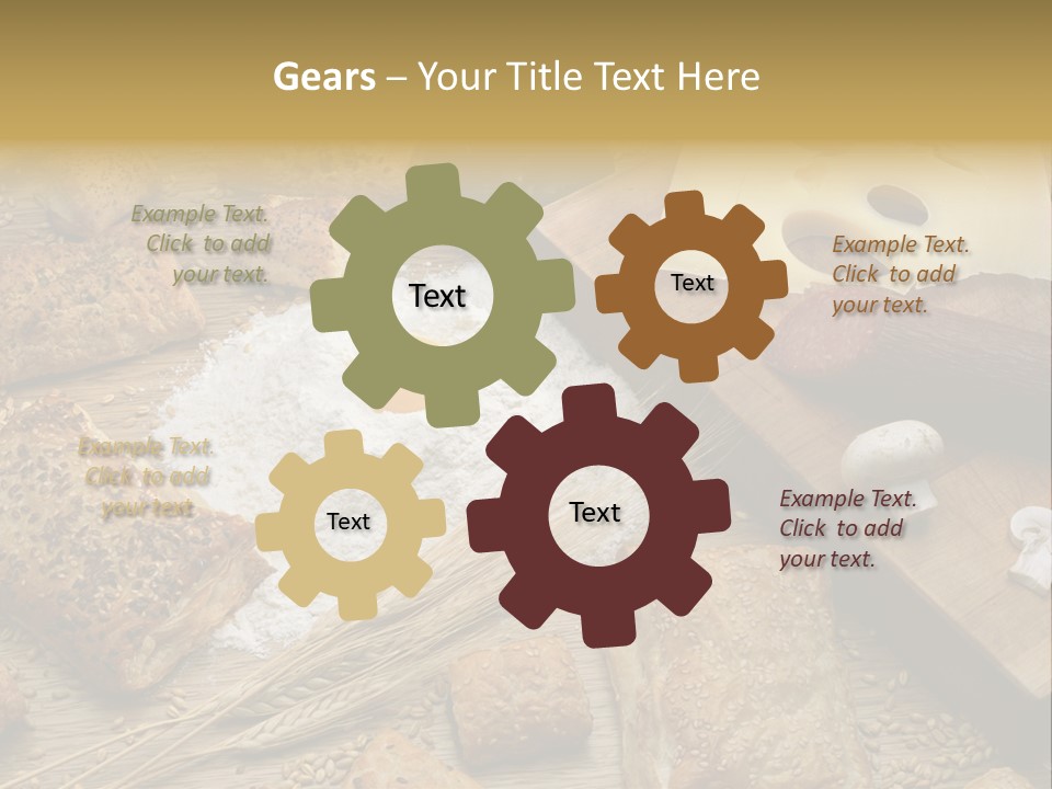 Pastry Still Life PowerPoint Template