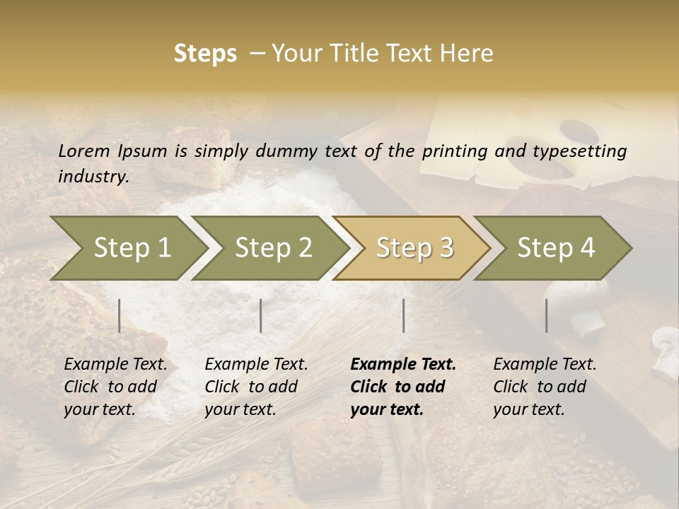Pastry Still Life PowerPoint Template