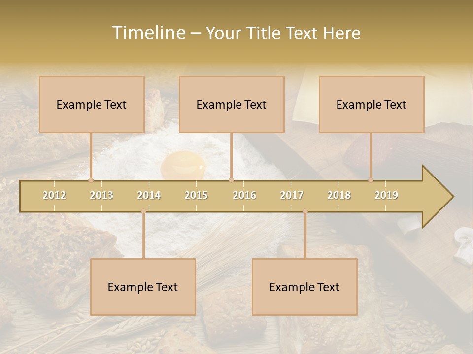 Pastry Still Life PowerPoint Template