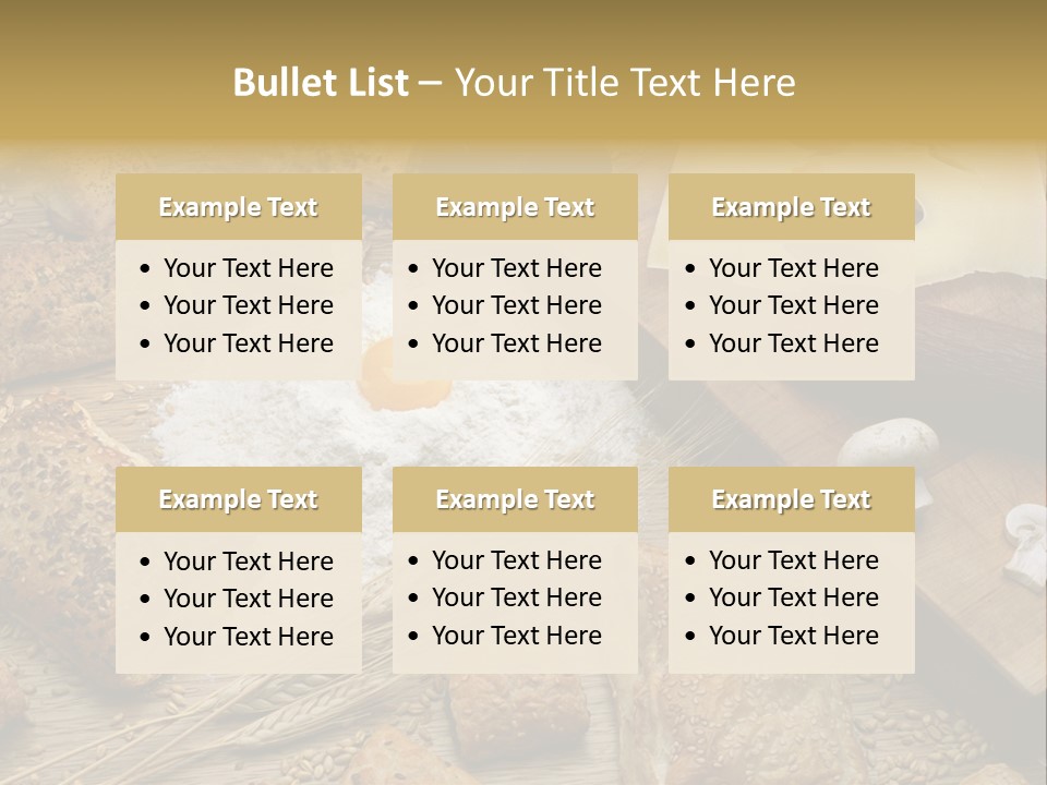Pastry Still Life PowerPoint Template