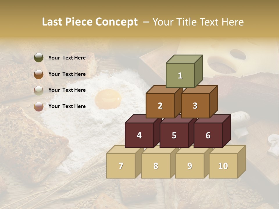 Pastry Still Life PowerPoint Template
