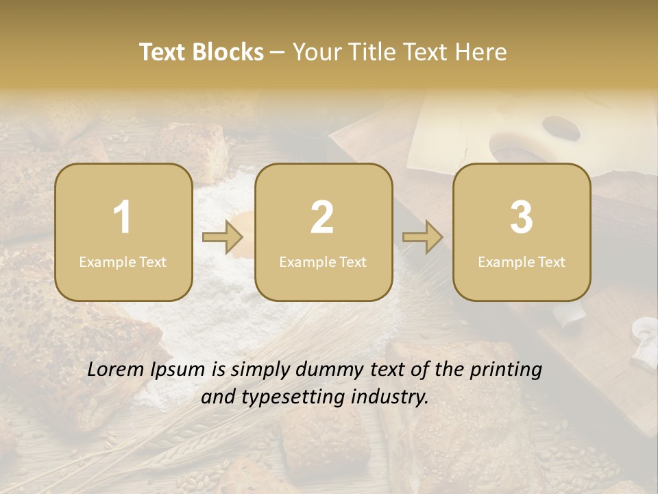 Pastry Still Life PowerPoint Template