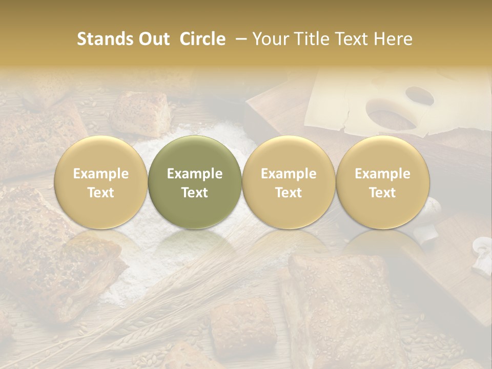 Pastry Still Life PowerPoint Template