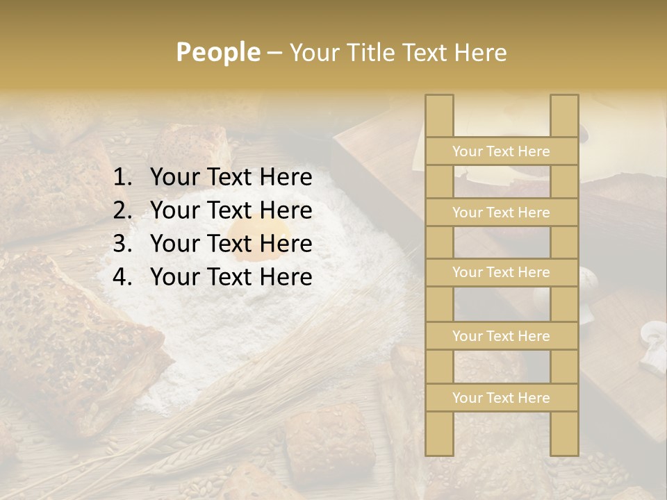 Pastry Still Life PowerPoint Template