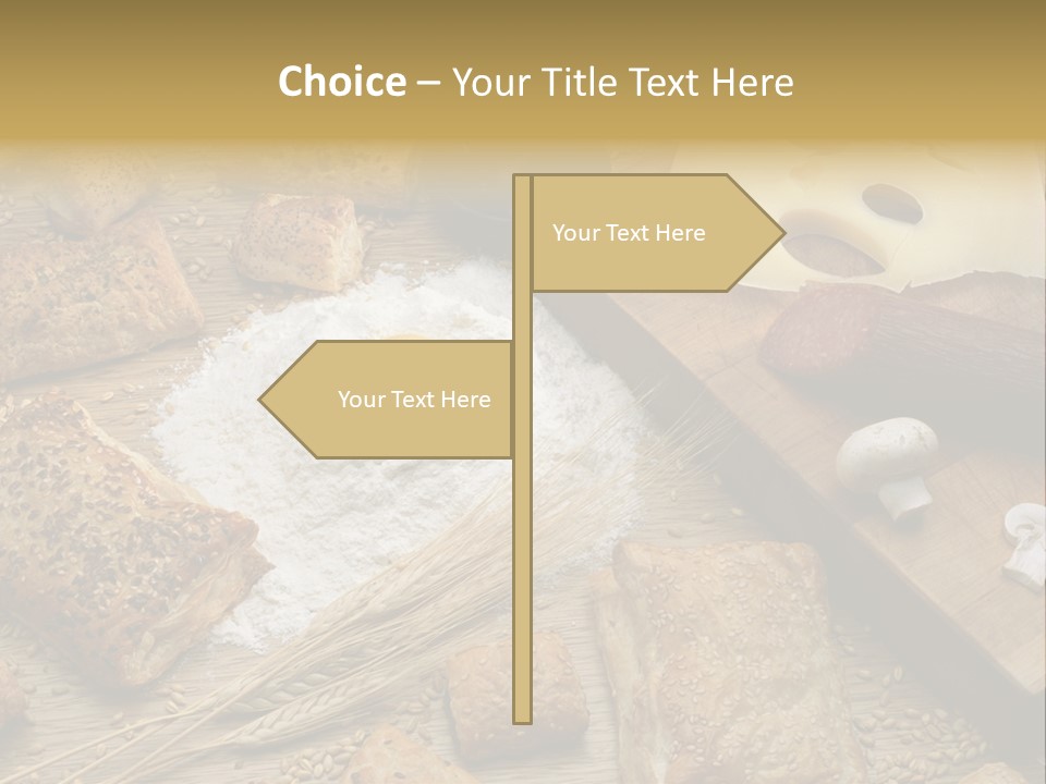 Pastry Still Life PowerPoint Template