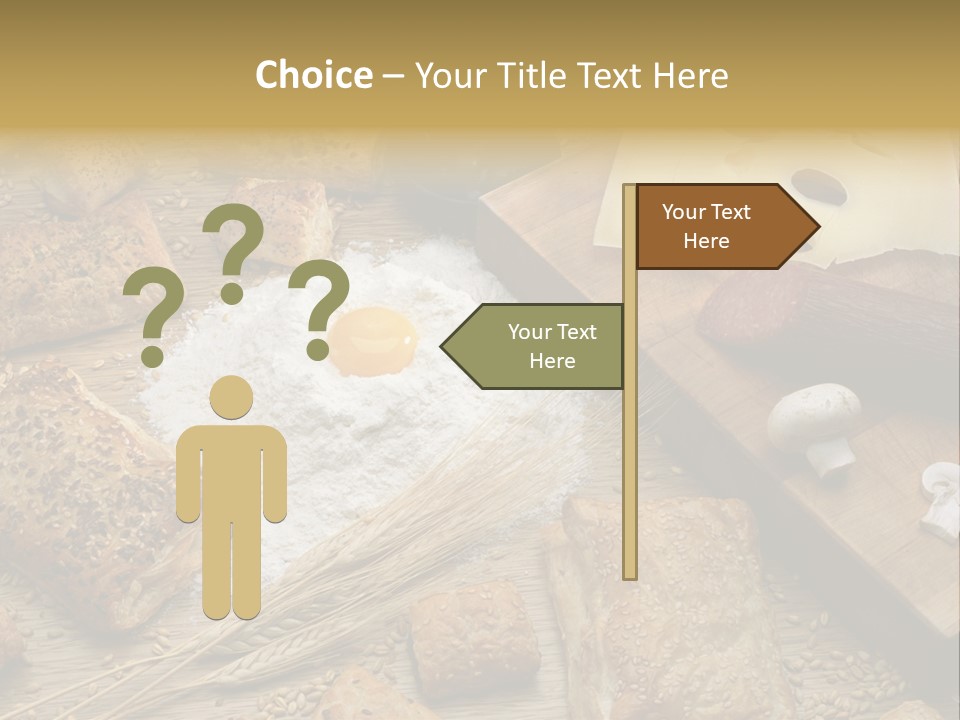 Pastry Still Life PowerPoint Template