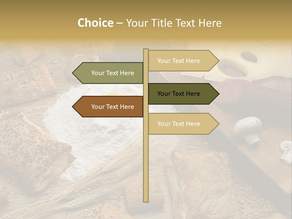 Pastry Still Life PowerPoint Template