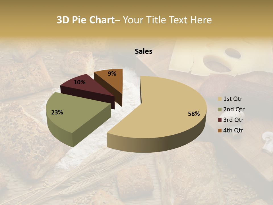 Pastry Still Life PowerPoint Template