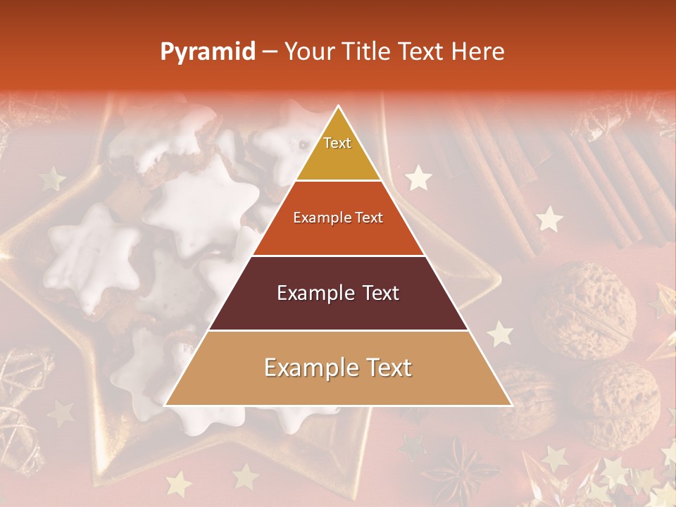 Seasonal Horizontal Gingerbread PowerPoint Template