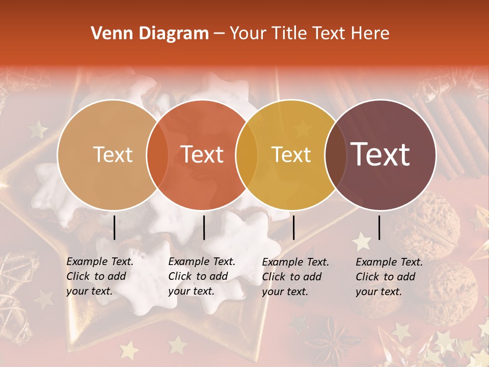 Seasonal Horizontal Gingerbread PowerPoint Template