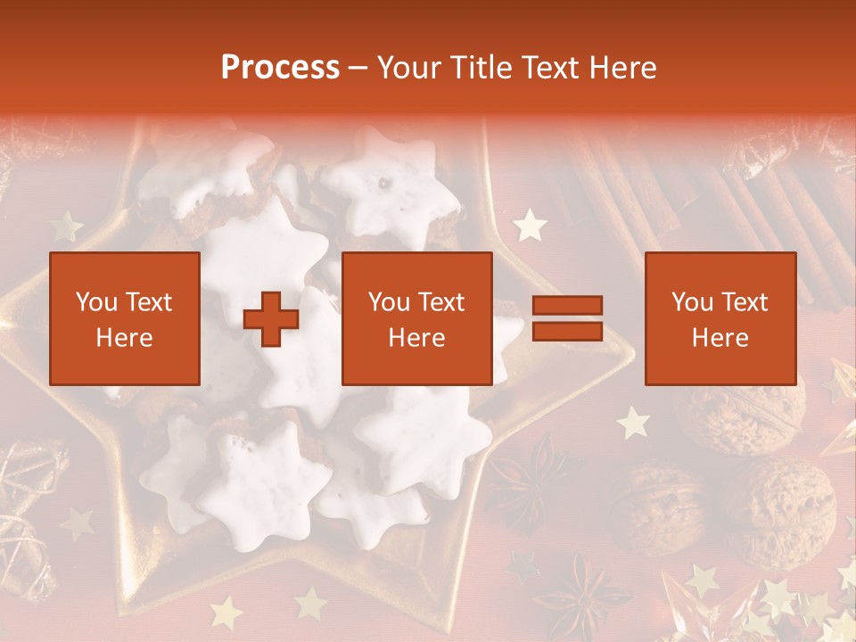 Seasonal Horizontal Gingerbread PowerPoint Template