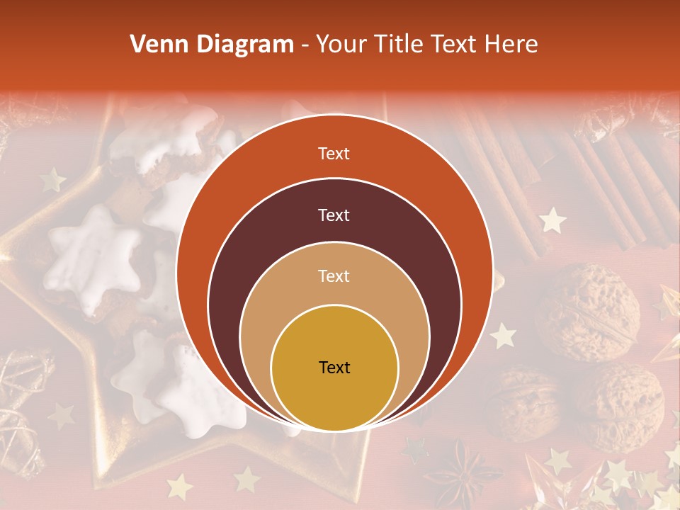 Seasonal Horizontal Gingerbread PowerPoint Template