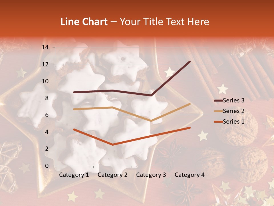 Seasonal Horizontal Gingerbread PowerPoint Template