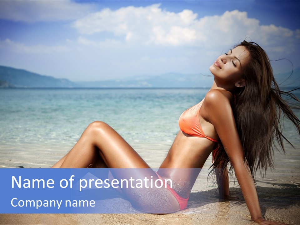 Sand Outdoor Greece PowerPoint Template