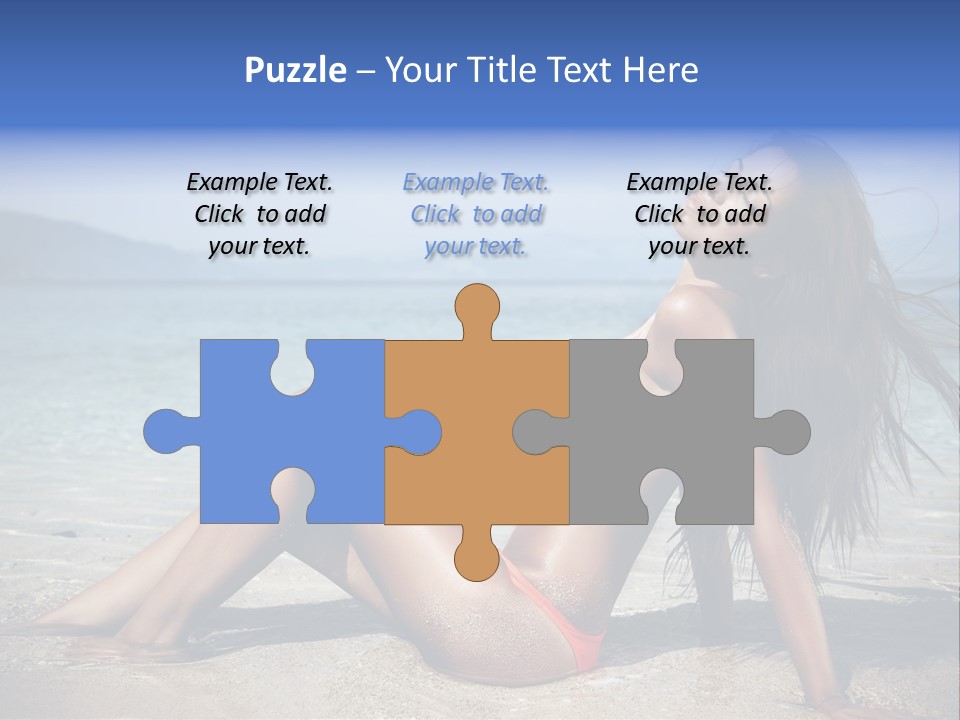 Sand Outdoor Greece PowerPoint Template