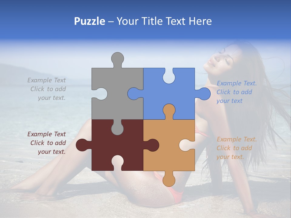 Sand Outdoor Greece PowerPoint Template