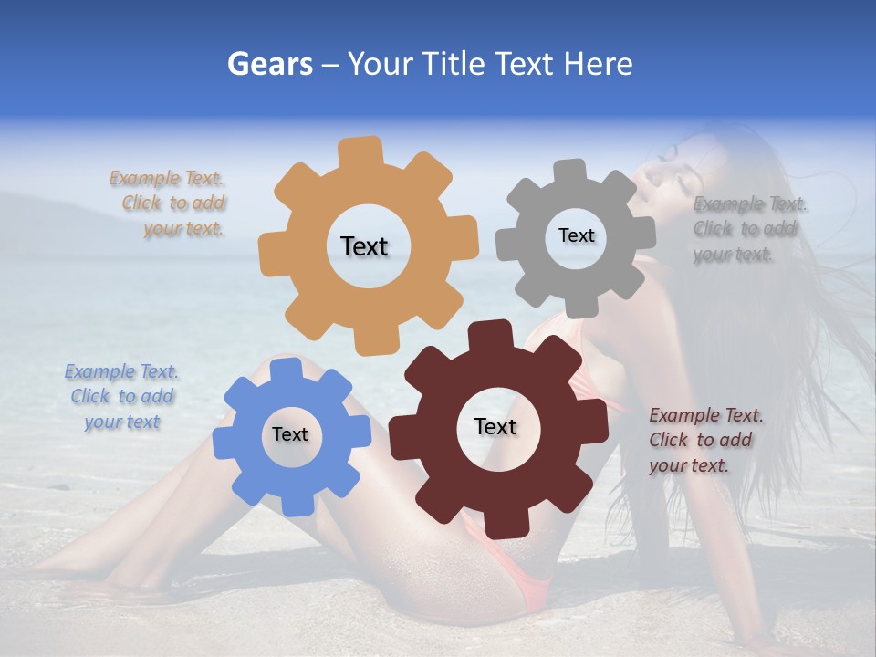 Sand Outdoor Greece PowerPoint Template