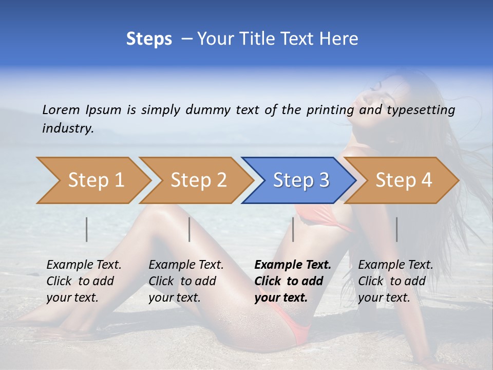 Sand Outdoor Greece PowerPoint Template