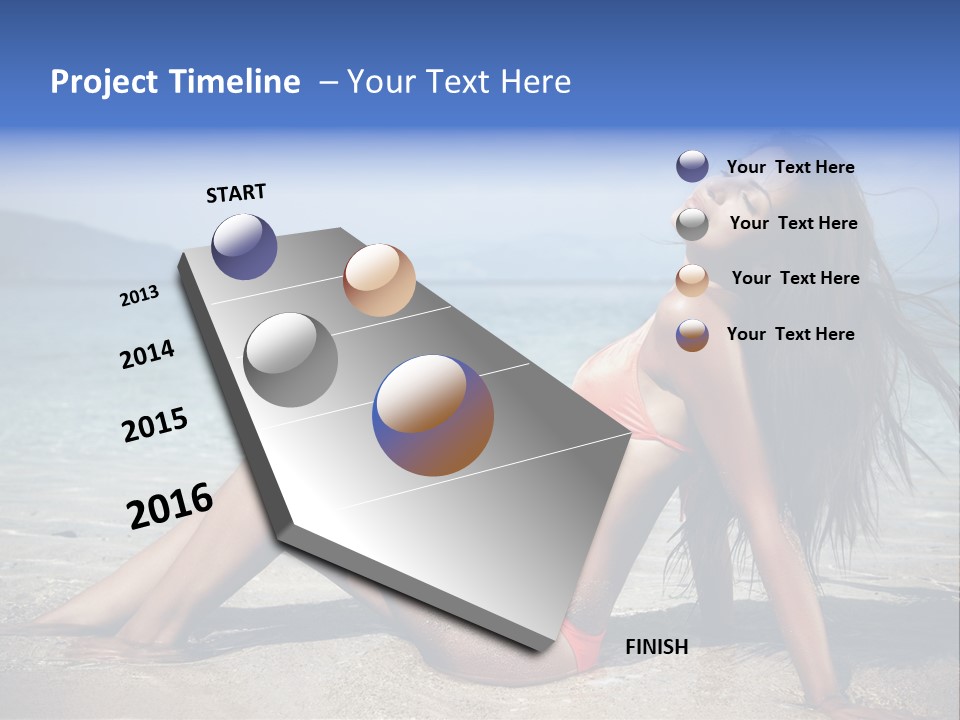 Sand Outdoor Greece PowerPoint Template