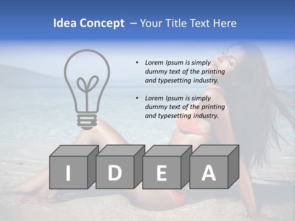 Sand Outdoor Greece PowerPoint Template