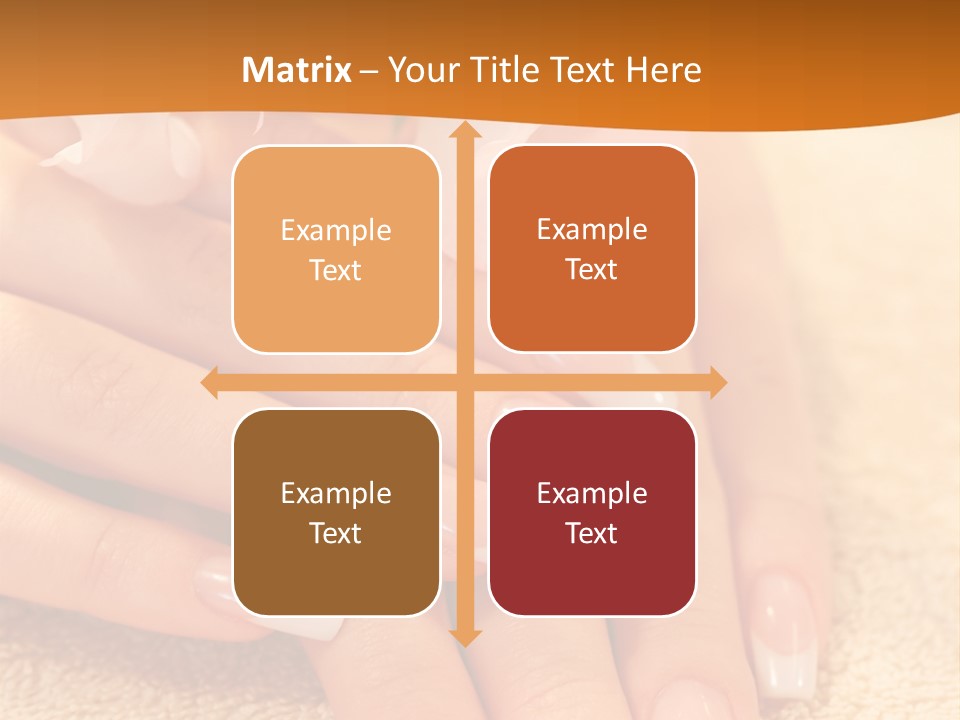 Wellness Close Up French PowerPoint Template