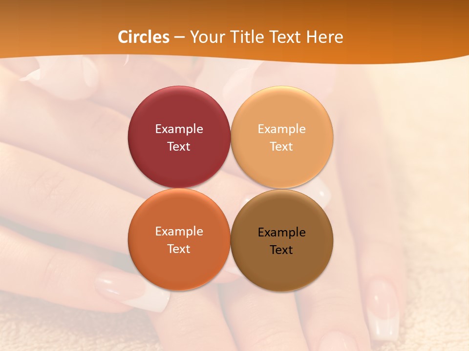 Wellness Close Up French PowerPoint Template