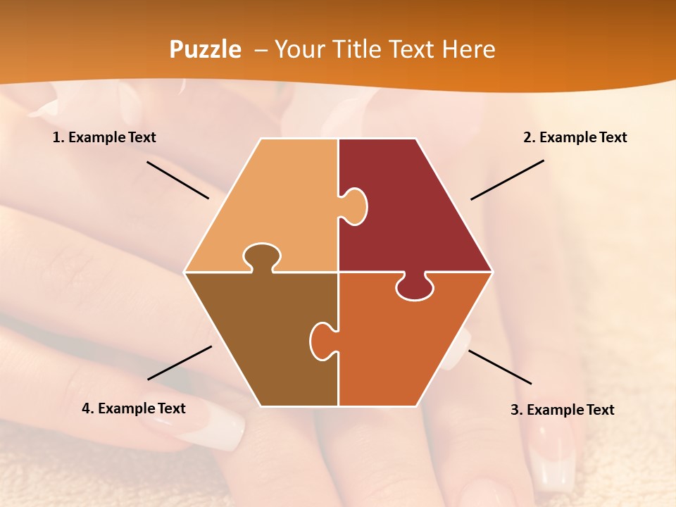 Wellness Close Up French PowerPoint Template