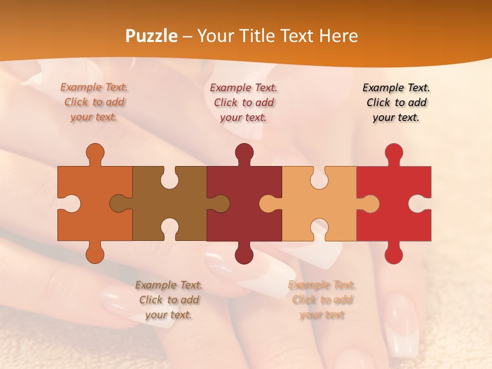 Wellness Close Up French PowerPoint Template