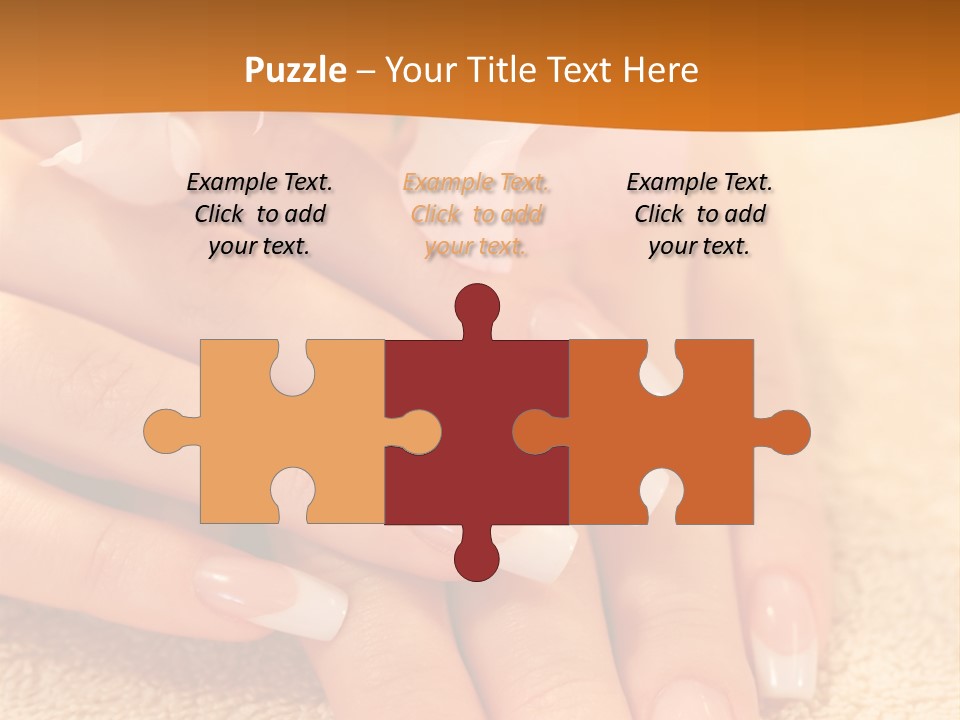 Wellness Close Up French PowerPoint Template