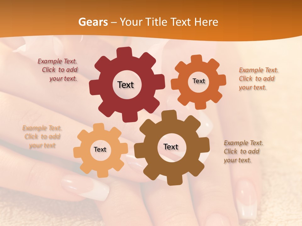 Wellness Close Up French PowerPoint Template