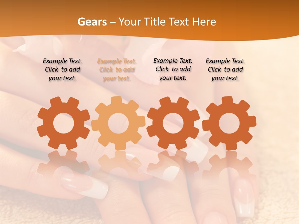 Wellness Close Up French PowerPoint Template